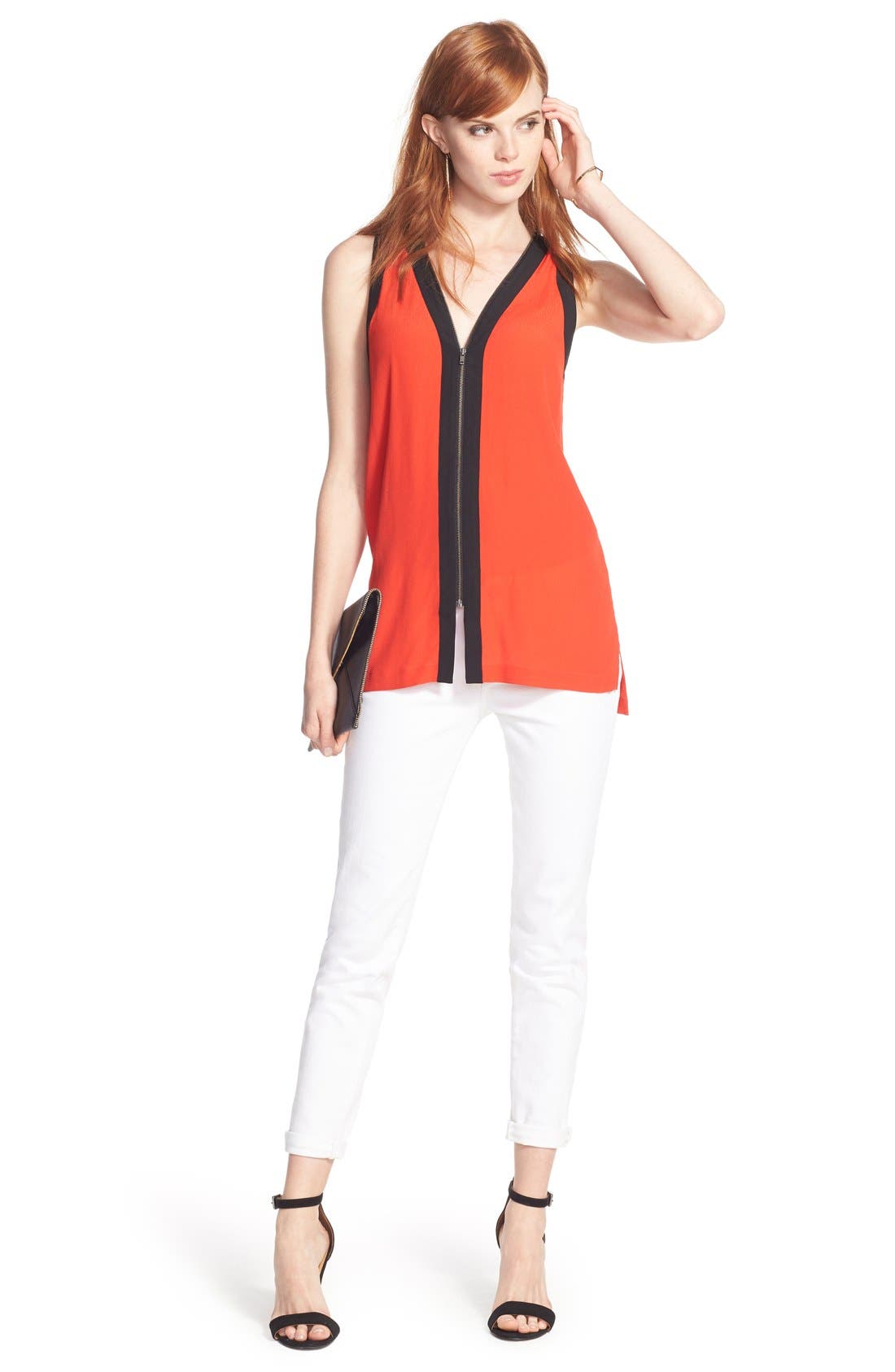 Enzo Angiolini 'Manna' Ankle Strap Sandal, Alternate, color, 