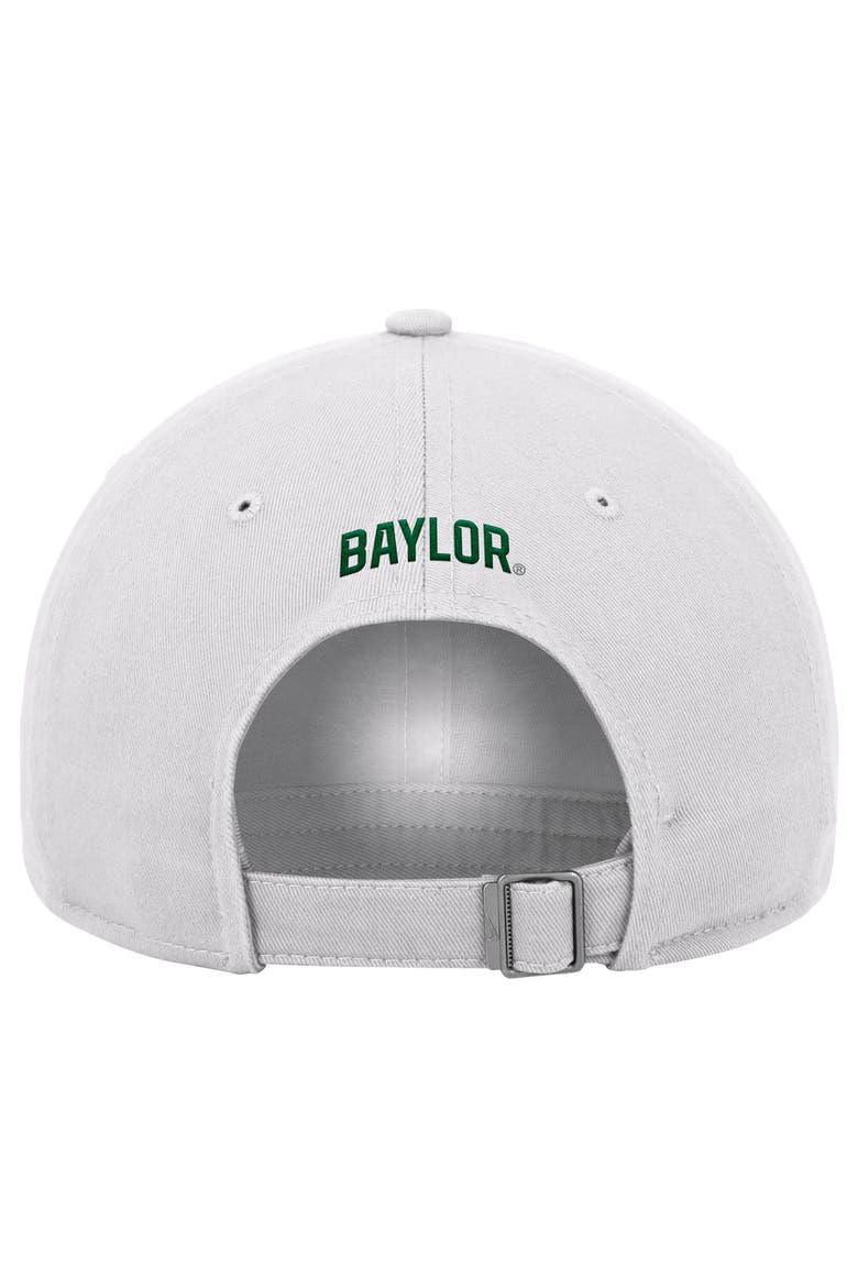 Men's Nike White Baylor Bears 2026 On-Field Club Adjustable Hat, Alternate, color, White