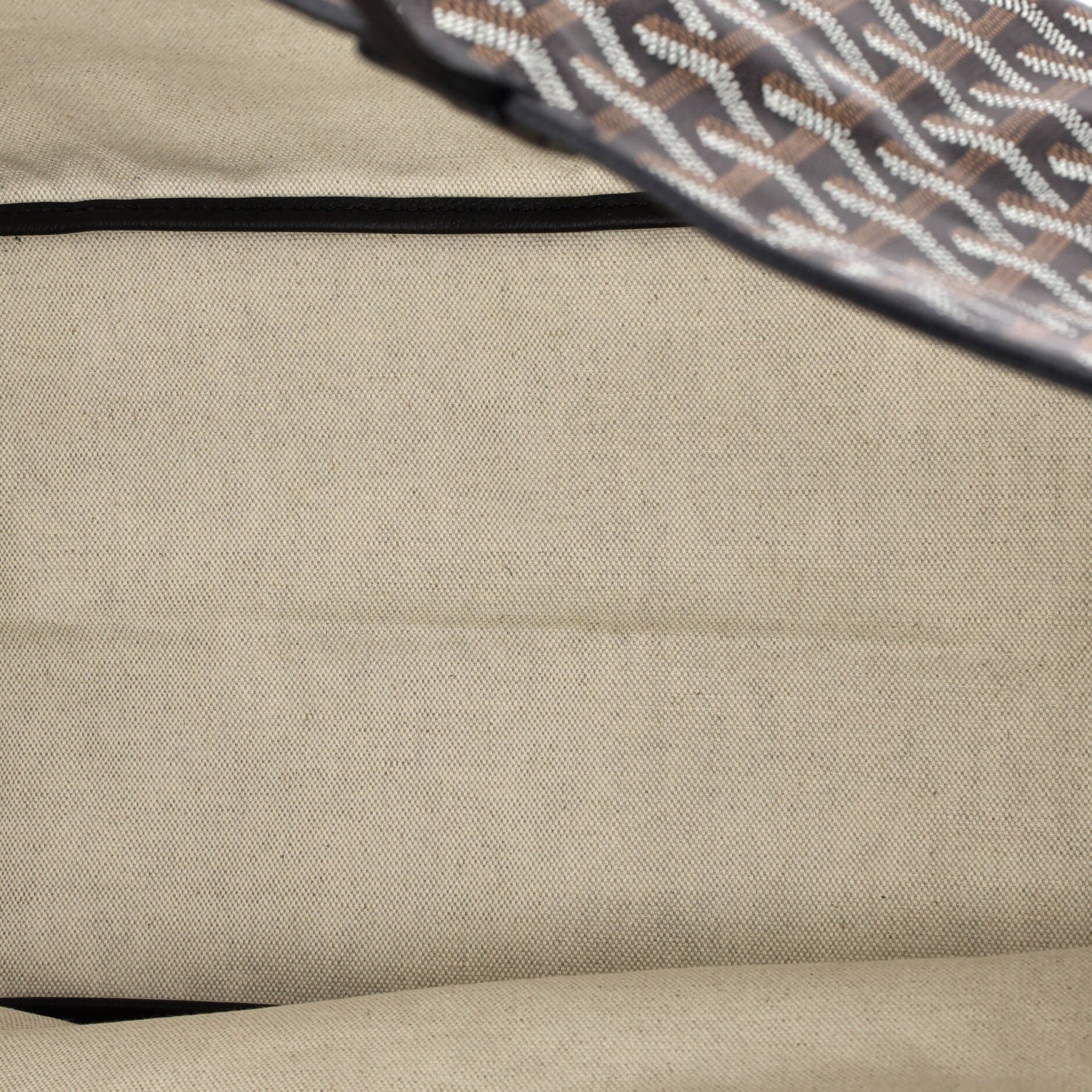 Pre-Owned Goyard Saint Louis Tote Coated Canvas GM, Alternate, color, Black