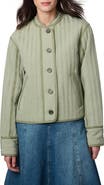 Bernardo Textured Quilted Button-Up Jacket