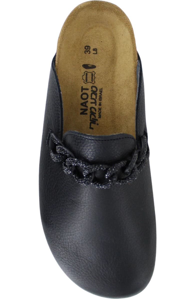 Naot Memphis Mule, Alternate, color, Black Soft Leather