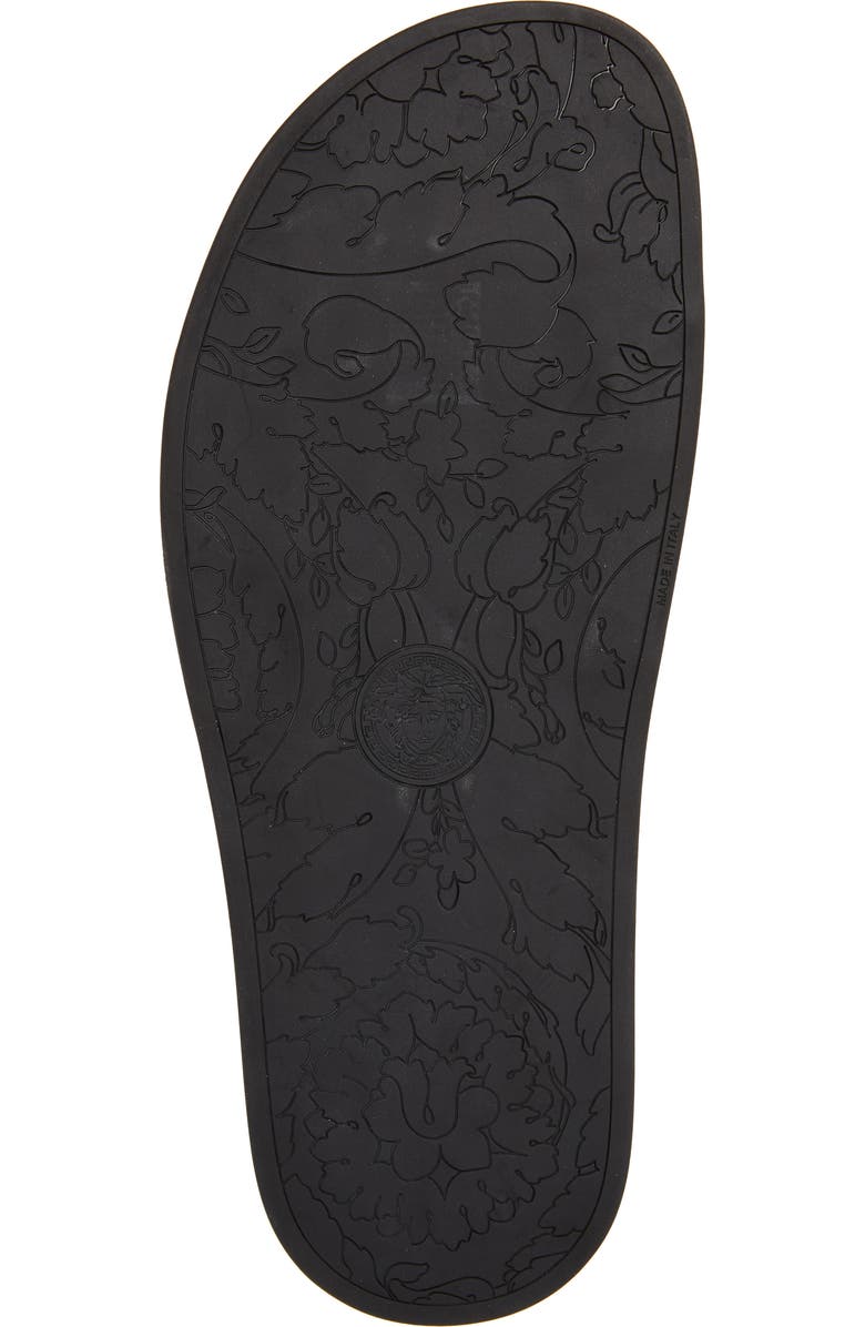 Versace Medusa Pool Slide Sandal, Alternate, color,