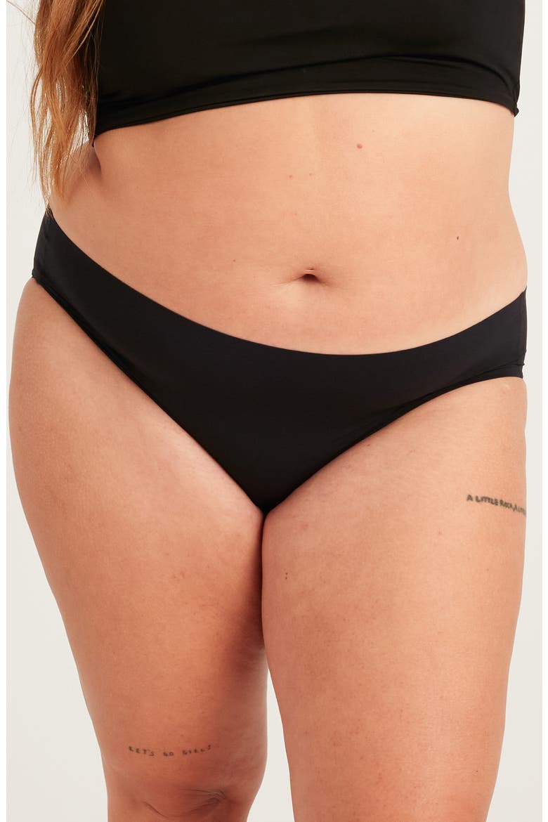 Seamless Briefs, Main, color, BLACK