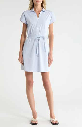 Tie Waist Dolman Sleeve Dress