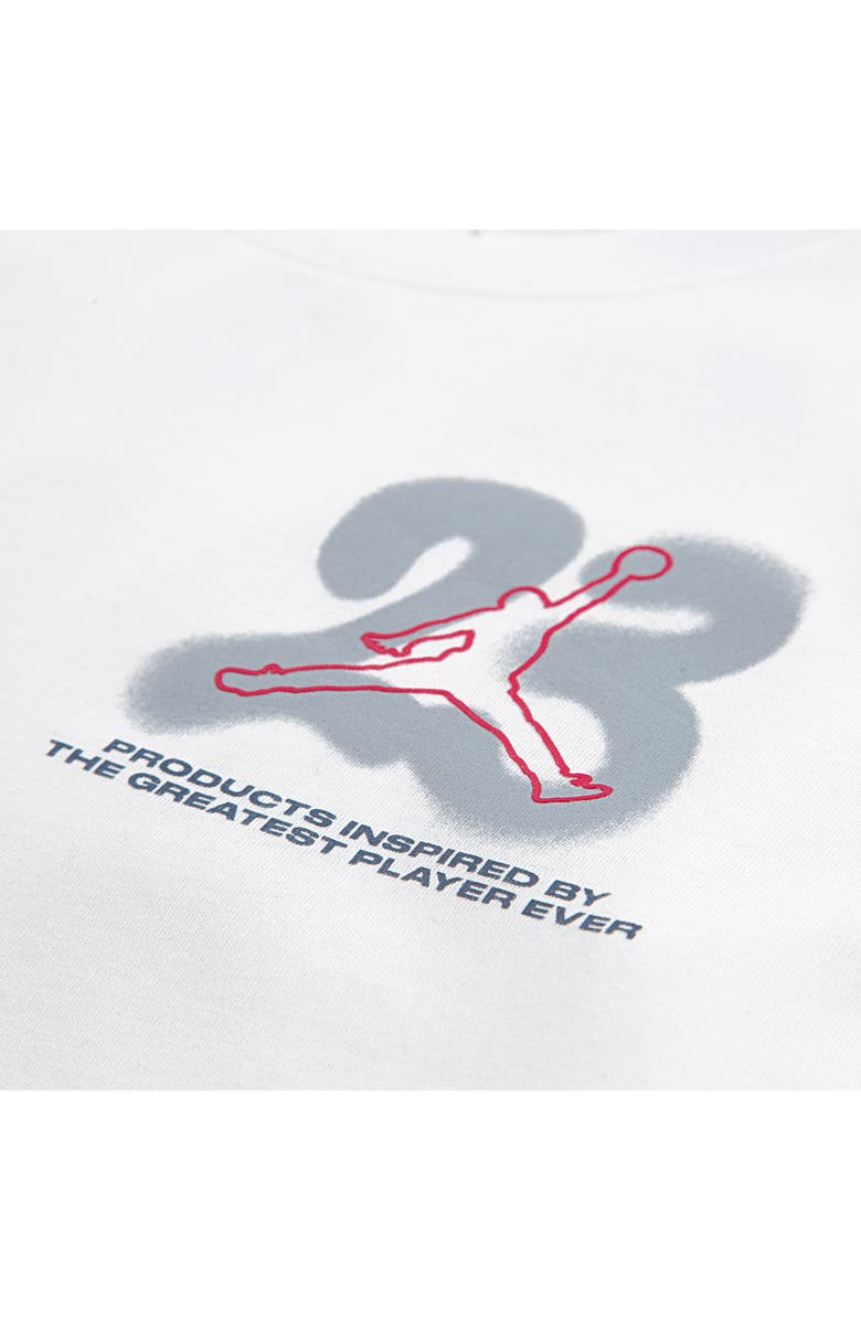 Jordan Kids' Jordan 23 Graphic T-Shirt, Alternate, color, White
