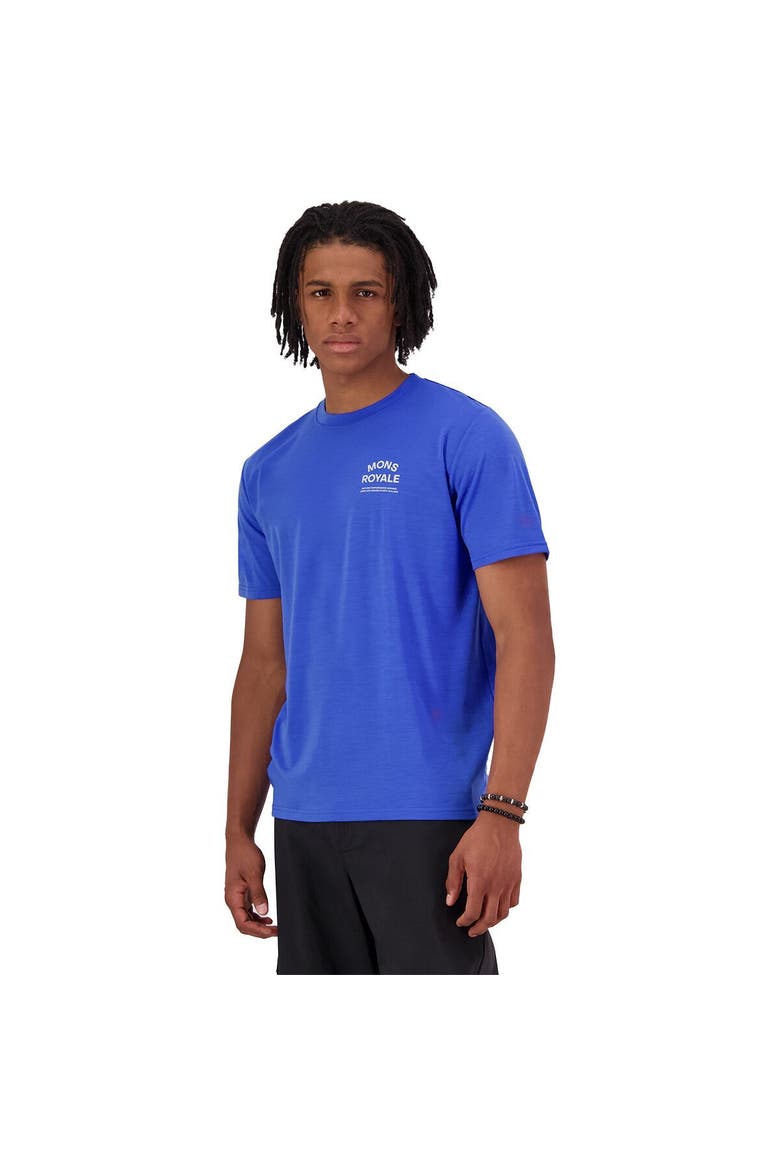 Icon Merino T-Shirt - Men's, Main, color, Ultramarine