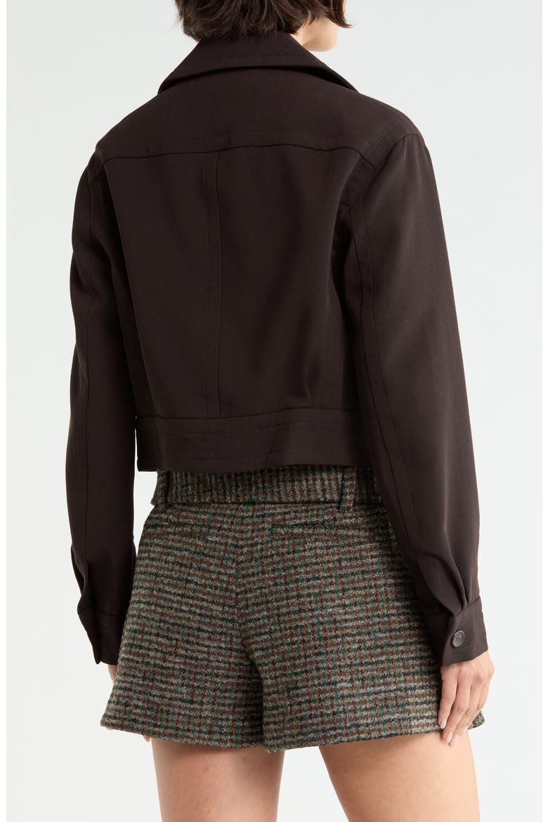 Blake Cropped Utility Jacket, Alternate, color, GANACHE