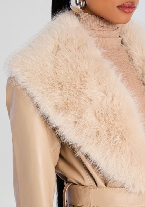 Retroféte Kieran Trench Coat In Latte