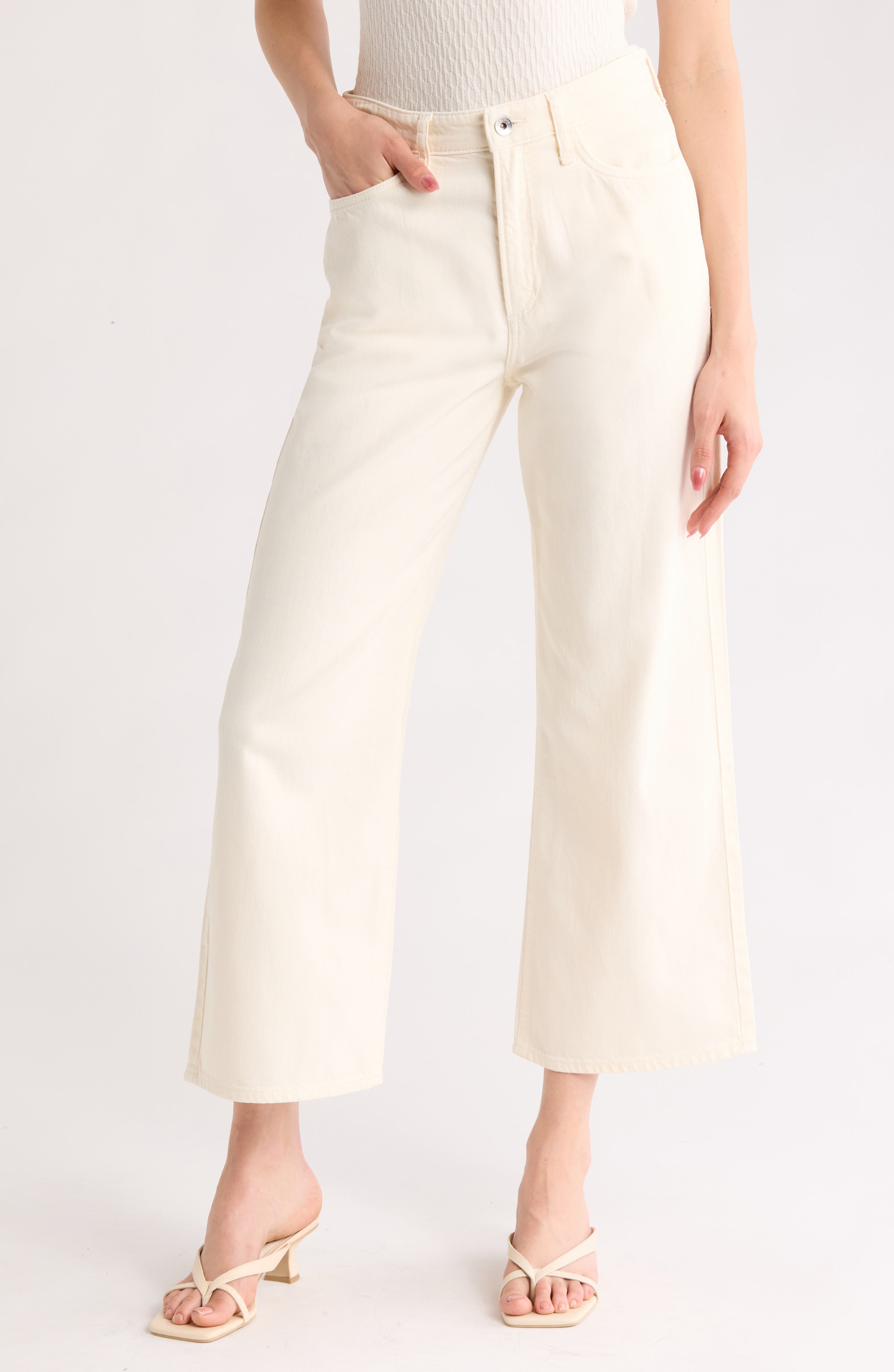 rag & bone Lori Wide Leg Crop Pants