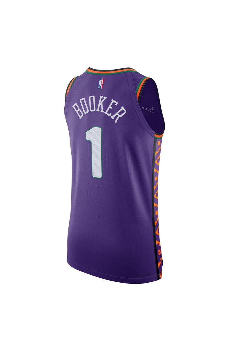 Nike Men's Nike Devin Booker Purple Phoenix Suns 2024/25 Authentic Player Jersey - City Edition, Alternate, color, 