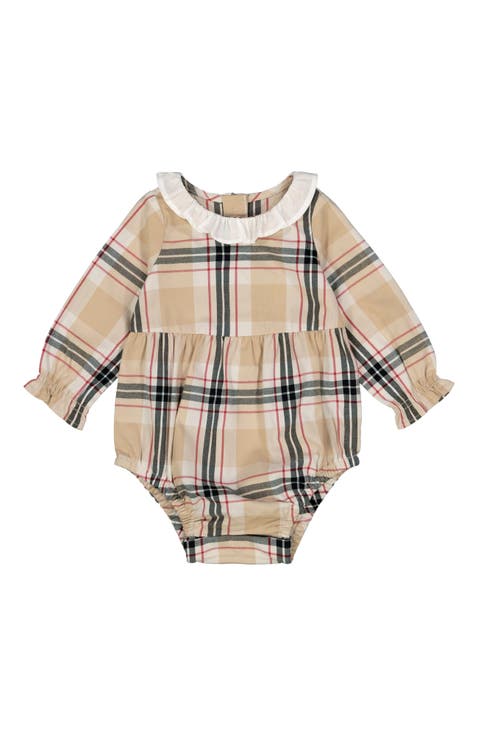 Baby Ruffle Collar Bubble Romper