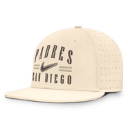 Nike Men's Nike Natural San Diego Padres True Dri-FIT AeroBill Fitted Hat