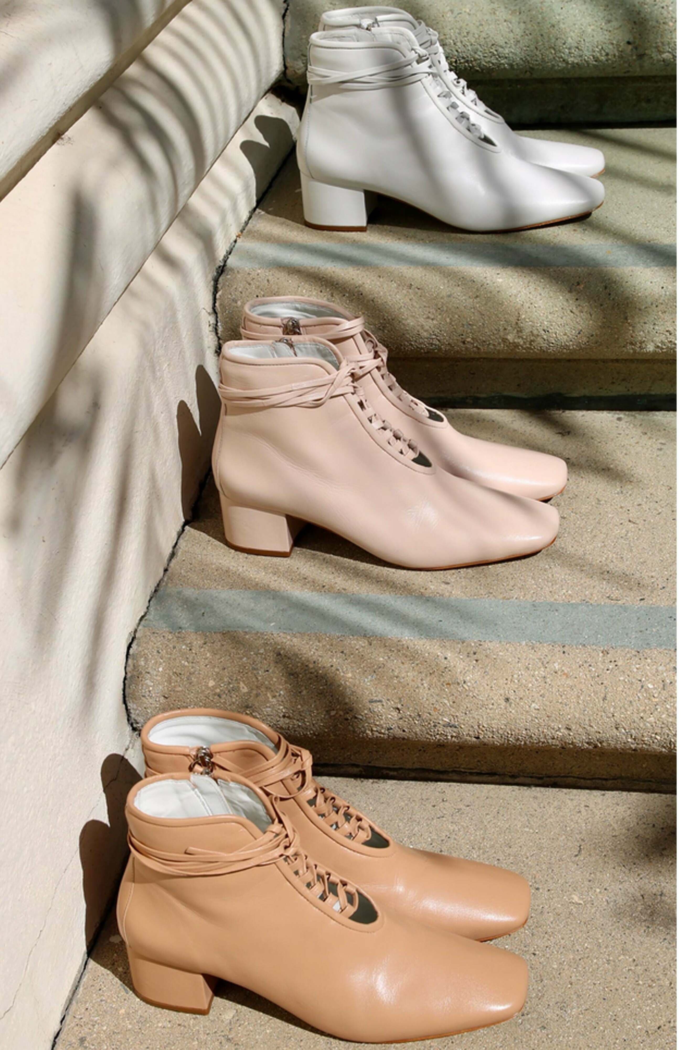 Cleo Boot, Alternate, color, White