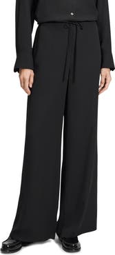 Theory Wide Leg Drawstring Pants