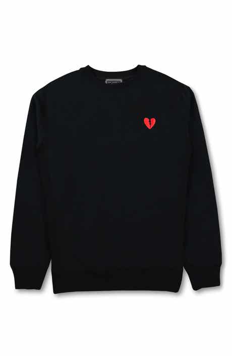 RIOT SOCIETY Broken Heart Embroidered Sweatshirt