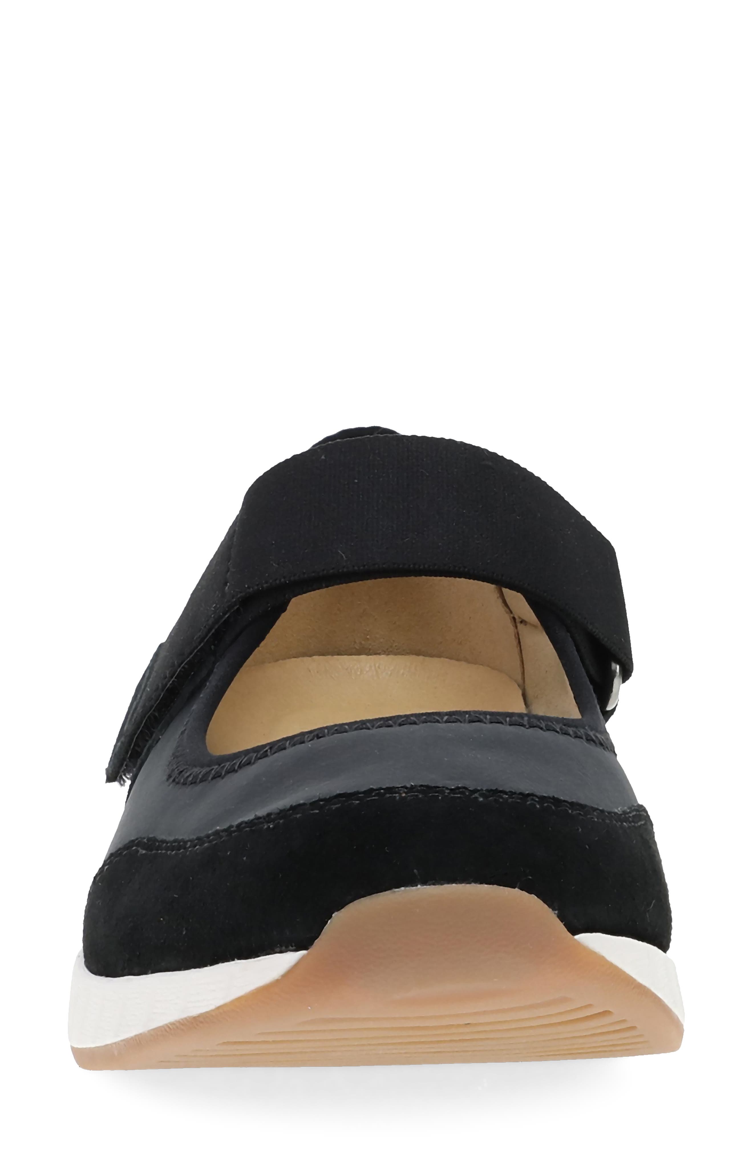 Carolina Mary Jane Sneaker, Alternate, color, BLACK SUEDE