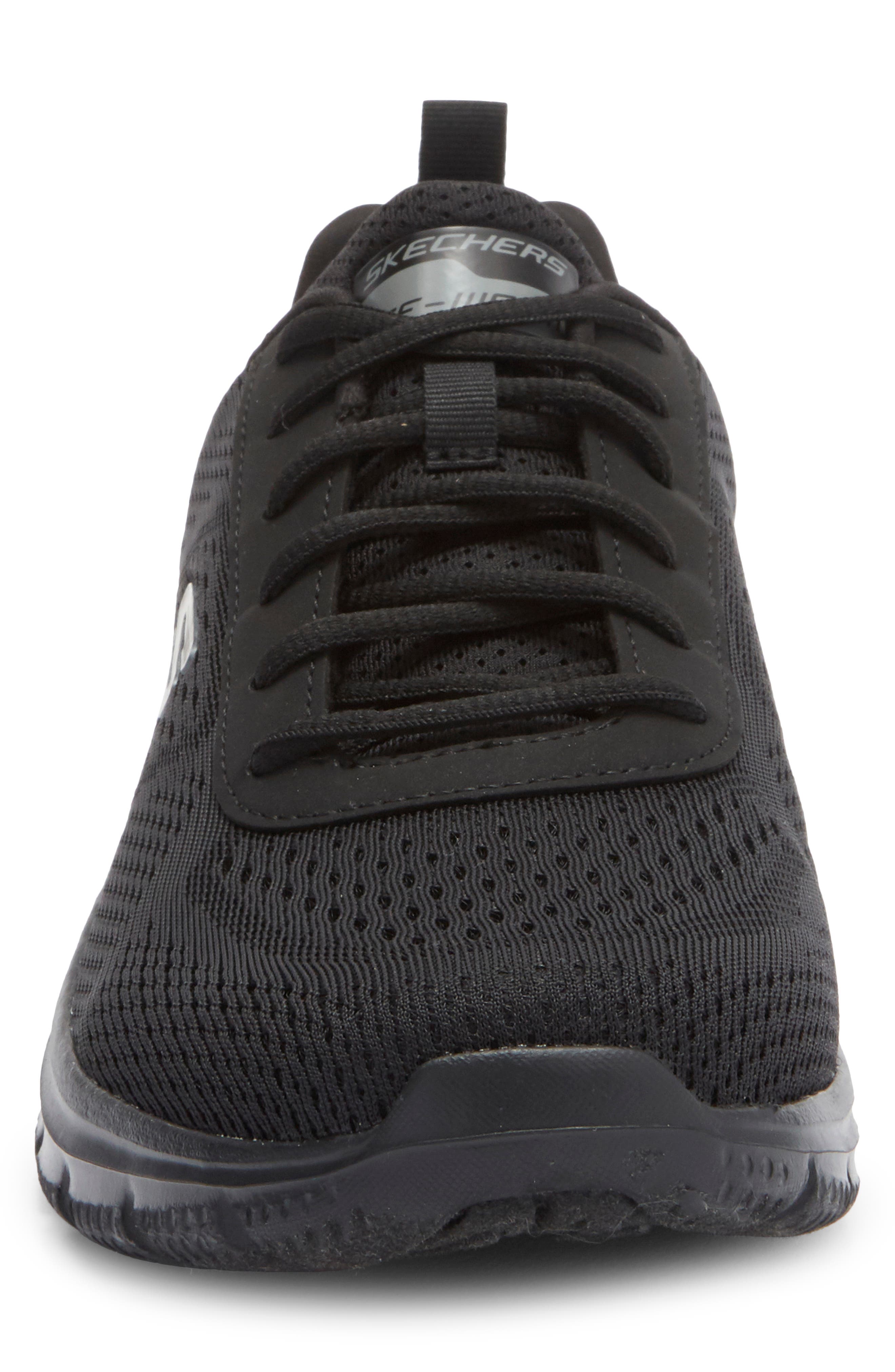 SKECHERS Track Leshur Sneaker, Alternate, color, Black