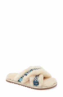 Eden Genuine Shearling Slipper
