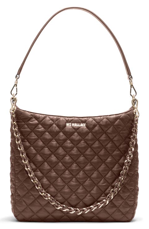 Crosby Hobo Leather Trim
