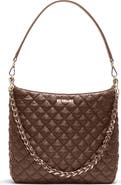 MZ Wallace Crosby Hobo Leather Trim