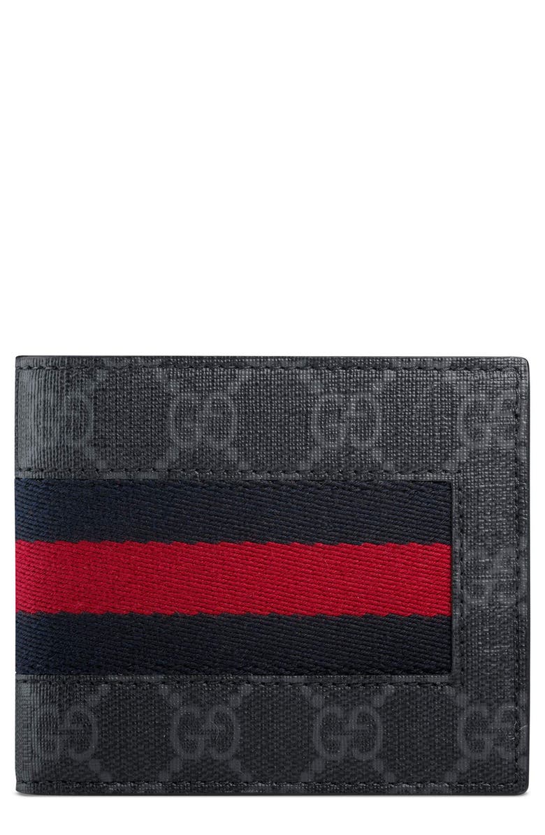 Gucci Supreme Wallet, Main, color,