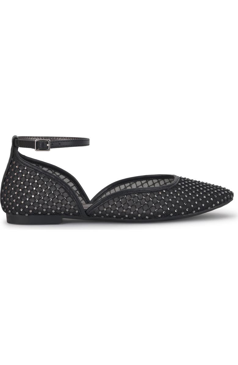 Jessica Simpson Laelli Ankle Strap Flat, Alternate, color, Black