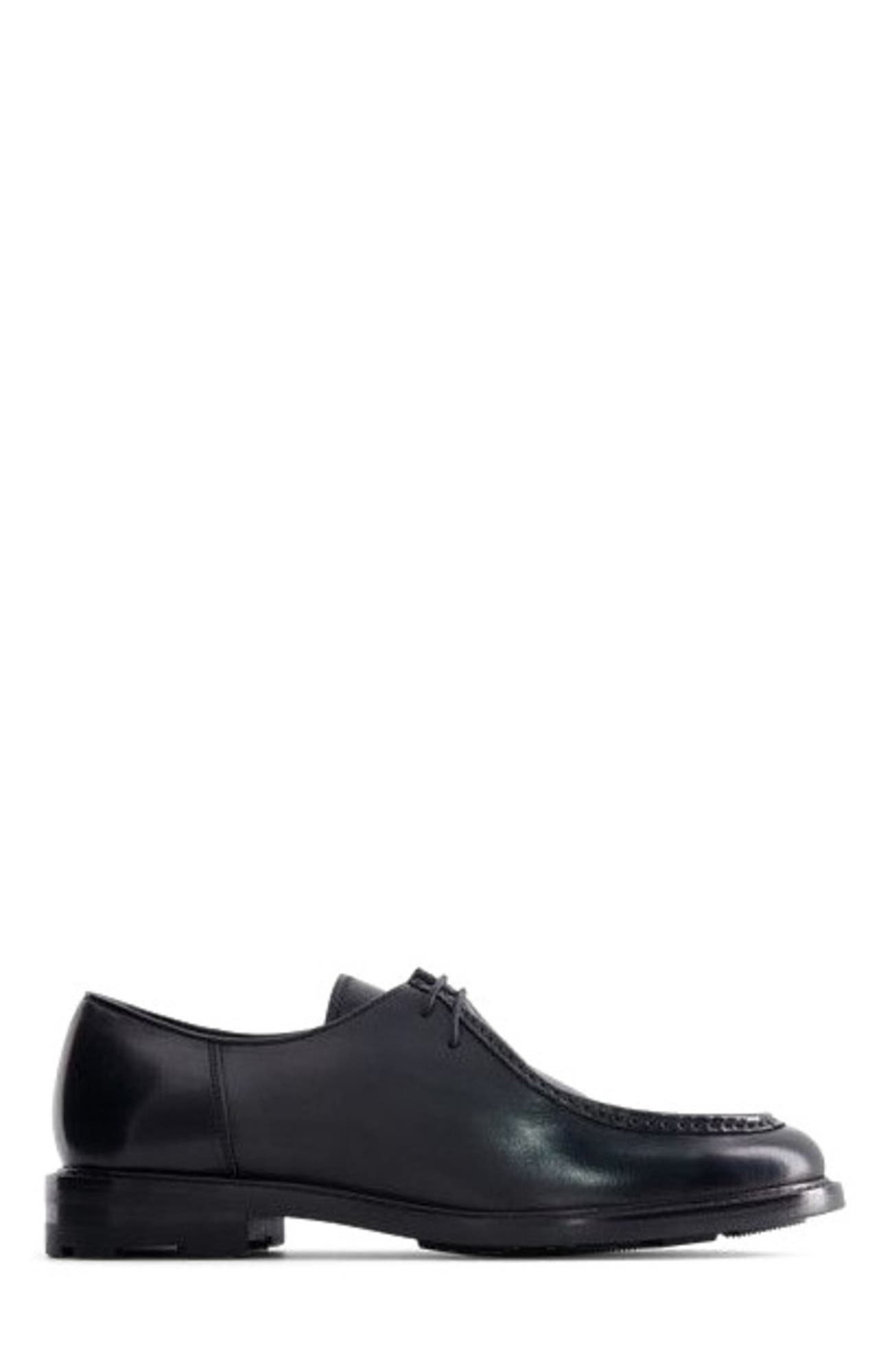Anthony Veer Ellison Moc, Main, color, Iron Eclipse Black Leather