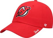 '47 Women's '47 Red New Jersey Devils Team Miata Clean Up Adjustable Hat