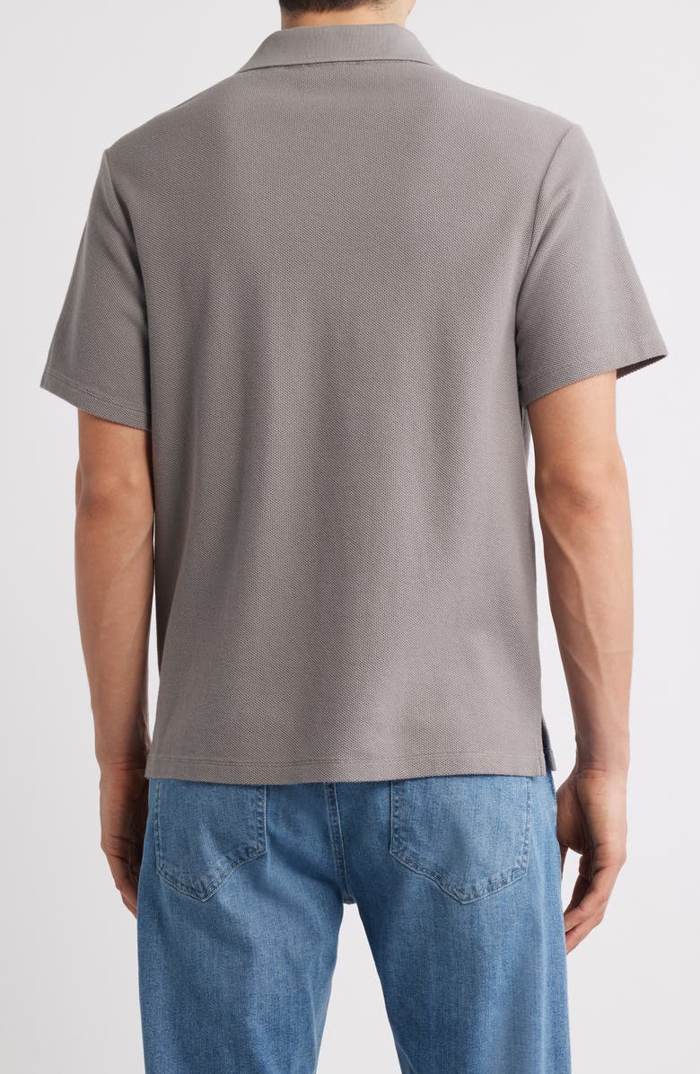 FRAME Jacquard Polo, Alternate, color, Storm Grey