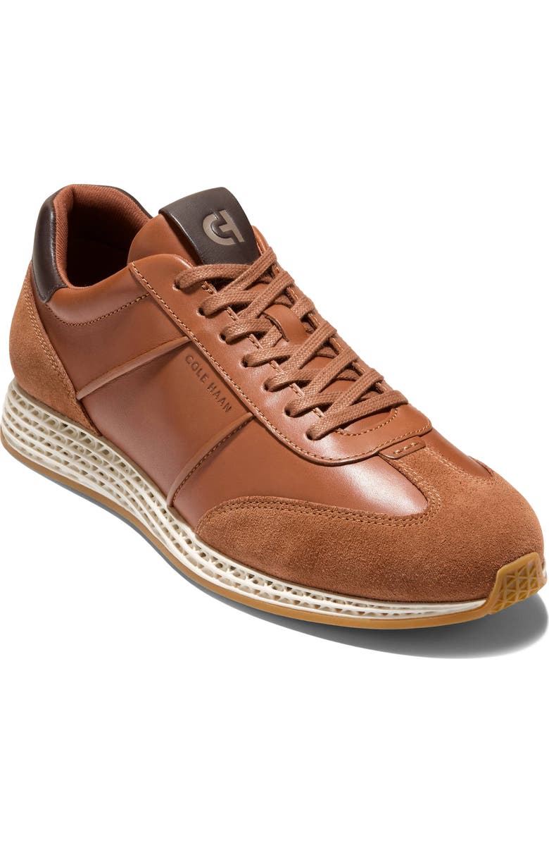 Cole Haan GrandPro LP Skyweave Sneaker, Main, color, British Tan / Dark Chocolate
