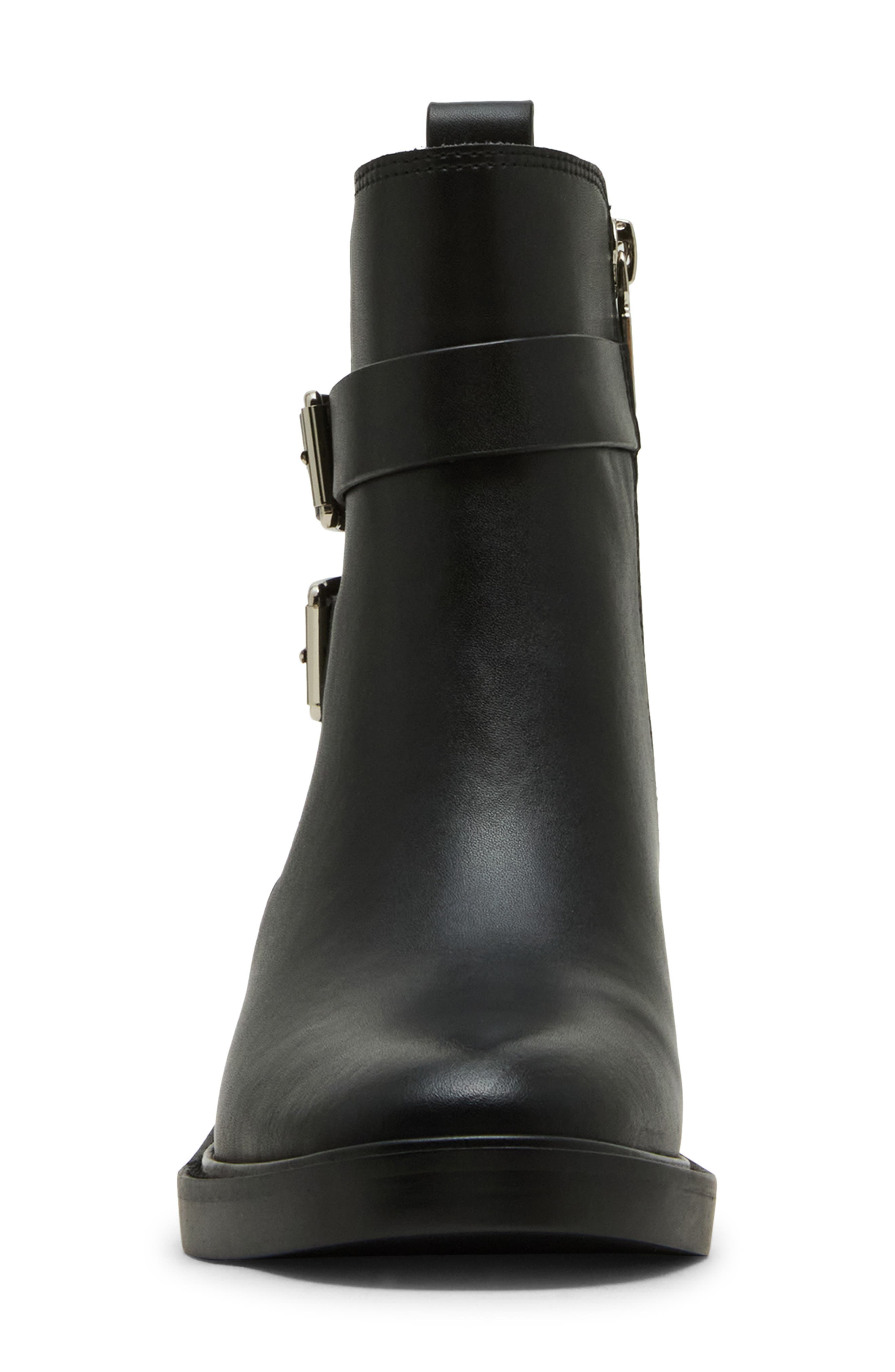Blondo Lanessa Waterproof Bootie, Alternate, color, Black Leather