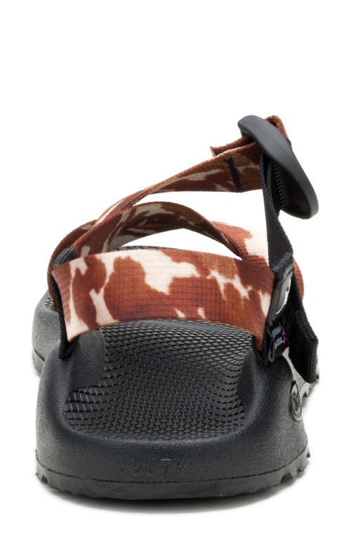 Chaco Mega Z Classic Sandal In Animal Print