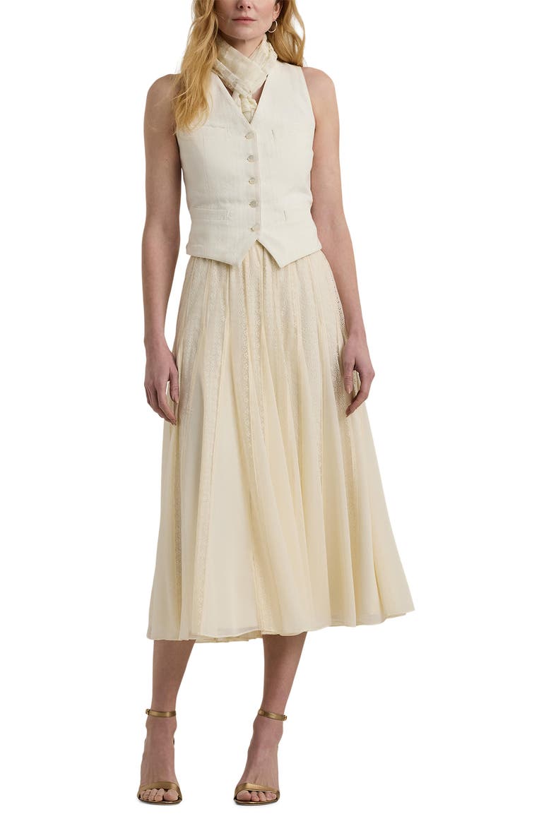Cotton Canvas Vest, Alternate, color, MASCARPONE CREAM