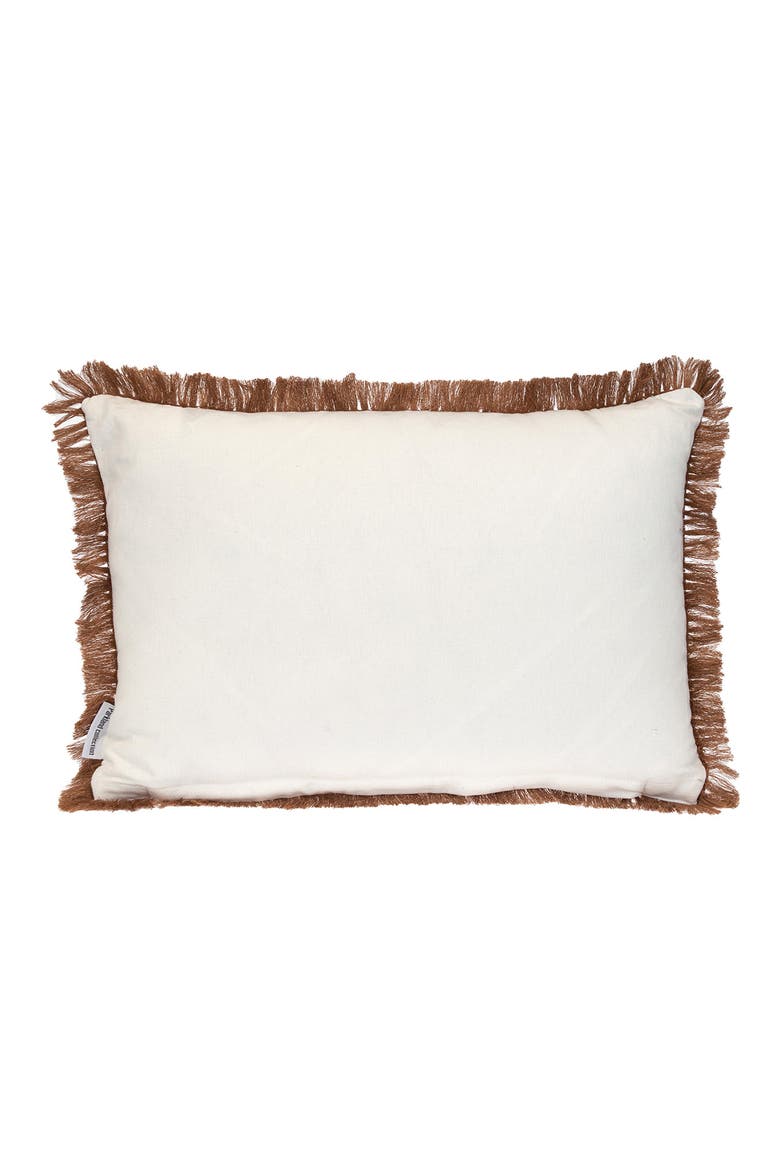Stripe Accent Pillow, Alternate, color, BROWN