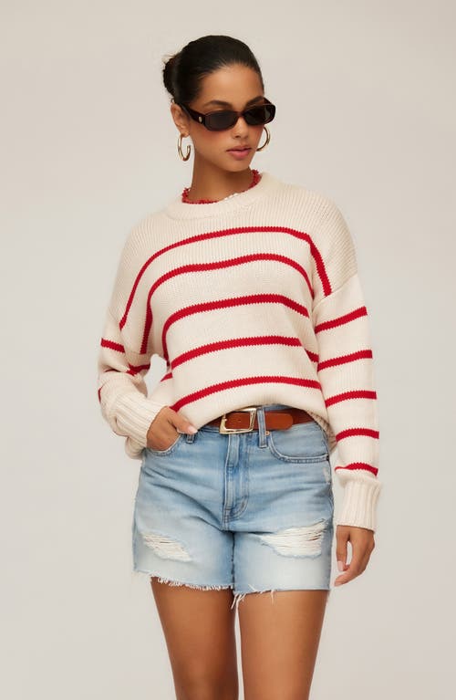 Fifteen Twenty Luca Stripe Crewneck Sweater