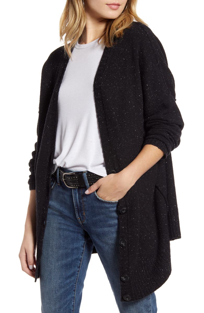 Treasure & Bond Reverse Stitch Cardigan, Main, color,