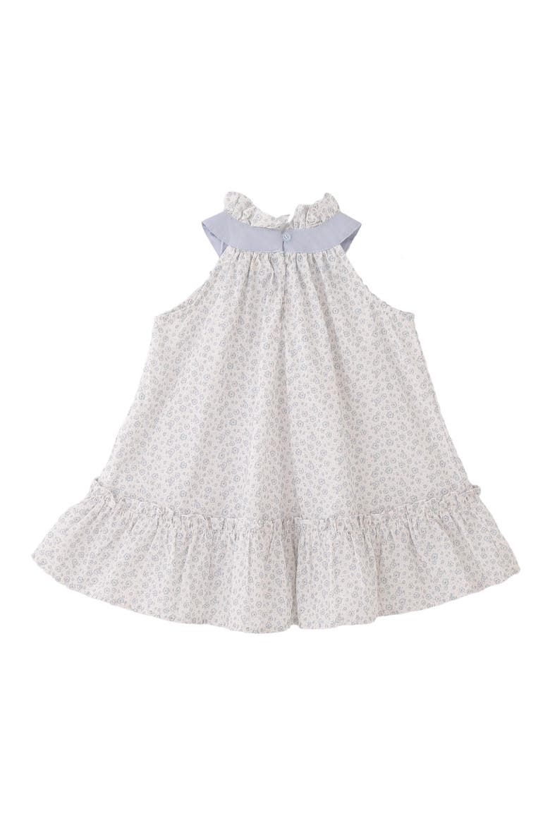 Floral Ruffle Dress, Alternate, color, Blue