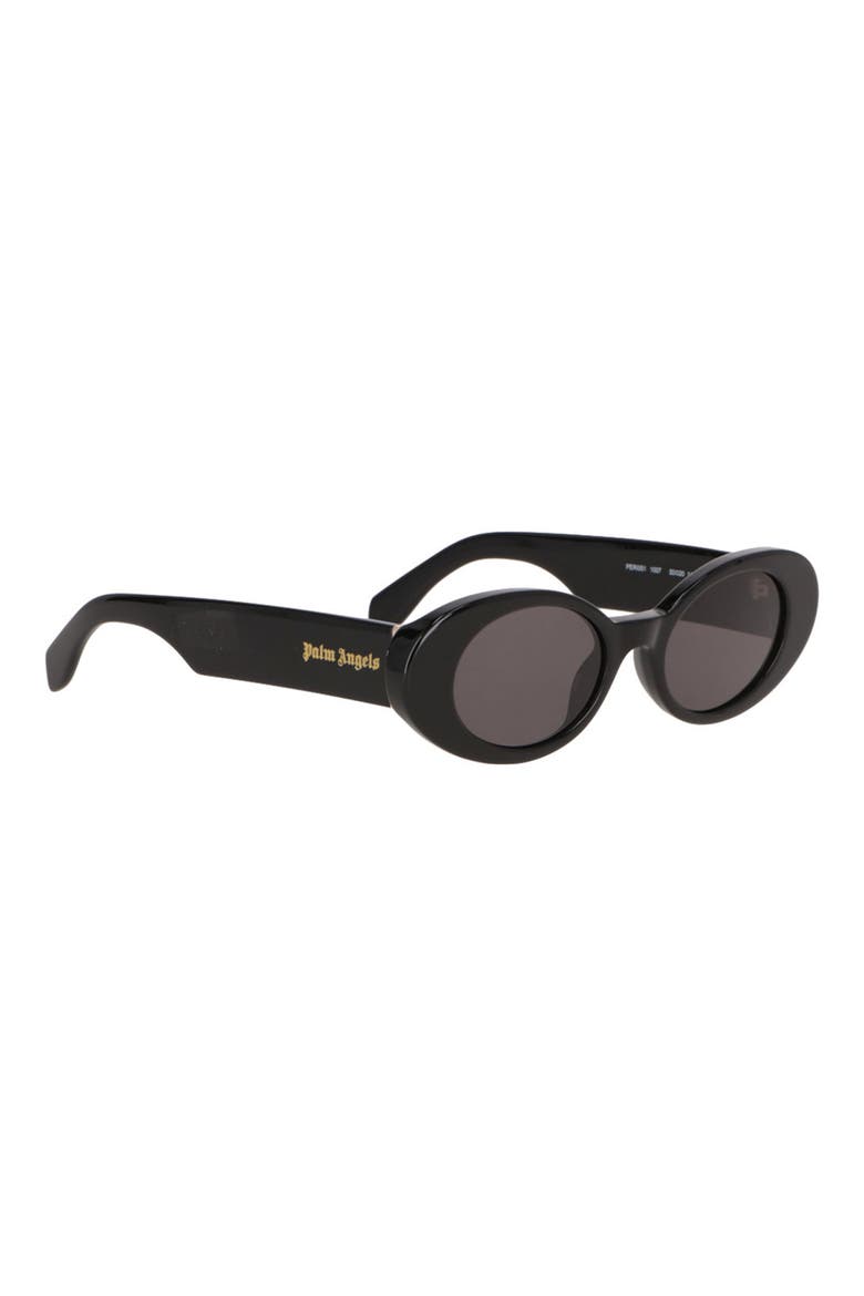 Gilroy Oval Sunglasses, Alternate, color, BLACK DARK GREY