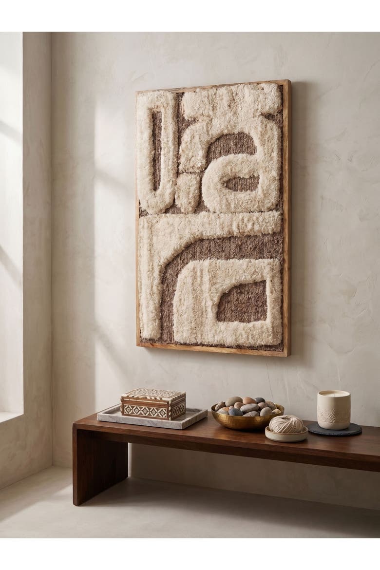 Congo Wool Wall Art, Alternate, color, Congo Kuba