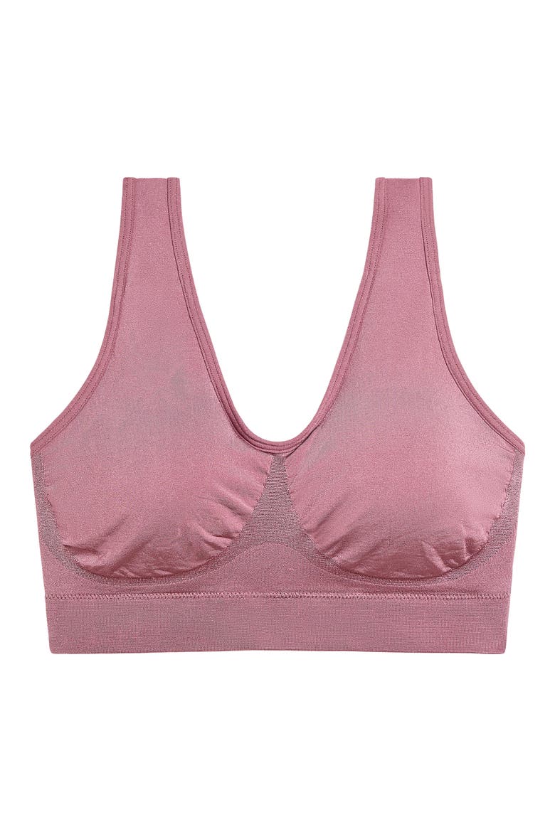 B-Smooth® Seamless Bralette, Alternate, color, ROSE BROWN