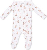 Angel Dear Cowgirl Boots Two-Way Zip Footie