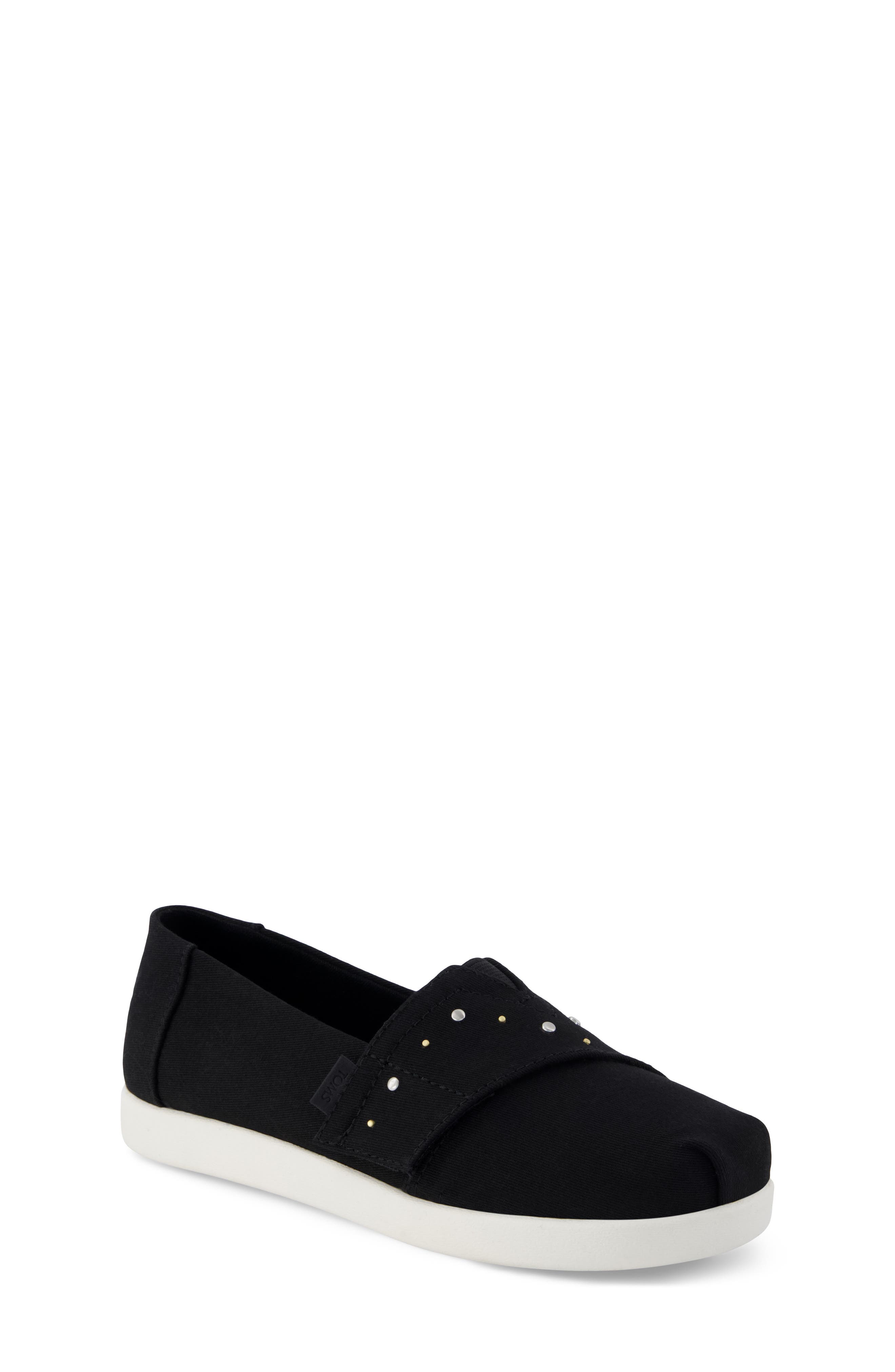 BLACK BRUSHED TWILL W STUDS