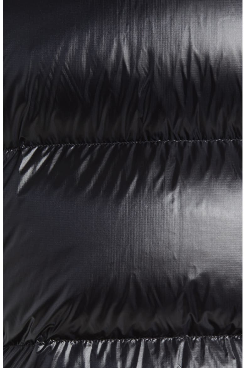 Crofton Water Resistant Packable Quilted 750 Fill Power Down Jacket, Alternate, color, BLACK