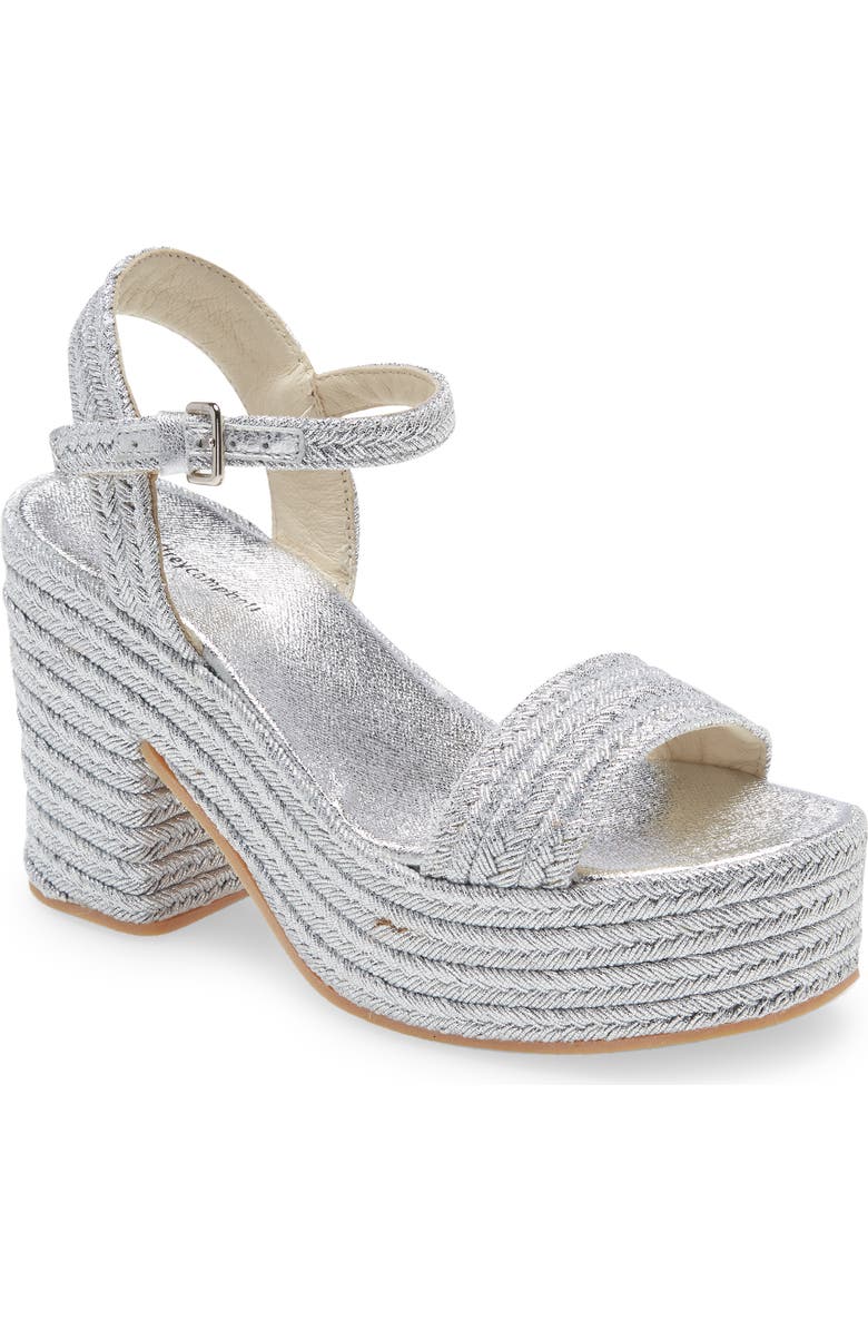 Jeffrey Campbell Asueto Espadrille Platform Sandal, Main, color,