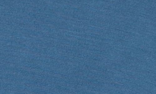 Liverpool Los Angeles V-neck Flutter Sleeve Jersey Top In French Blue