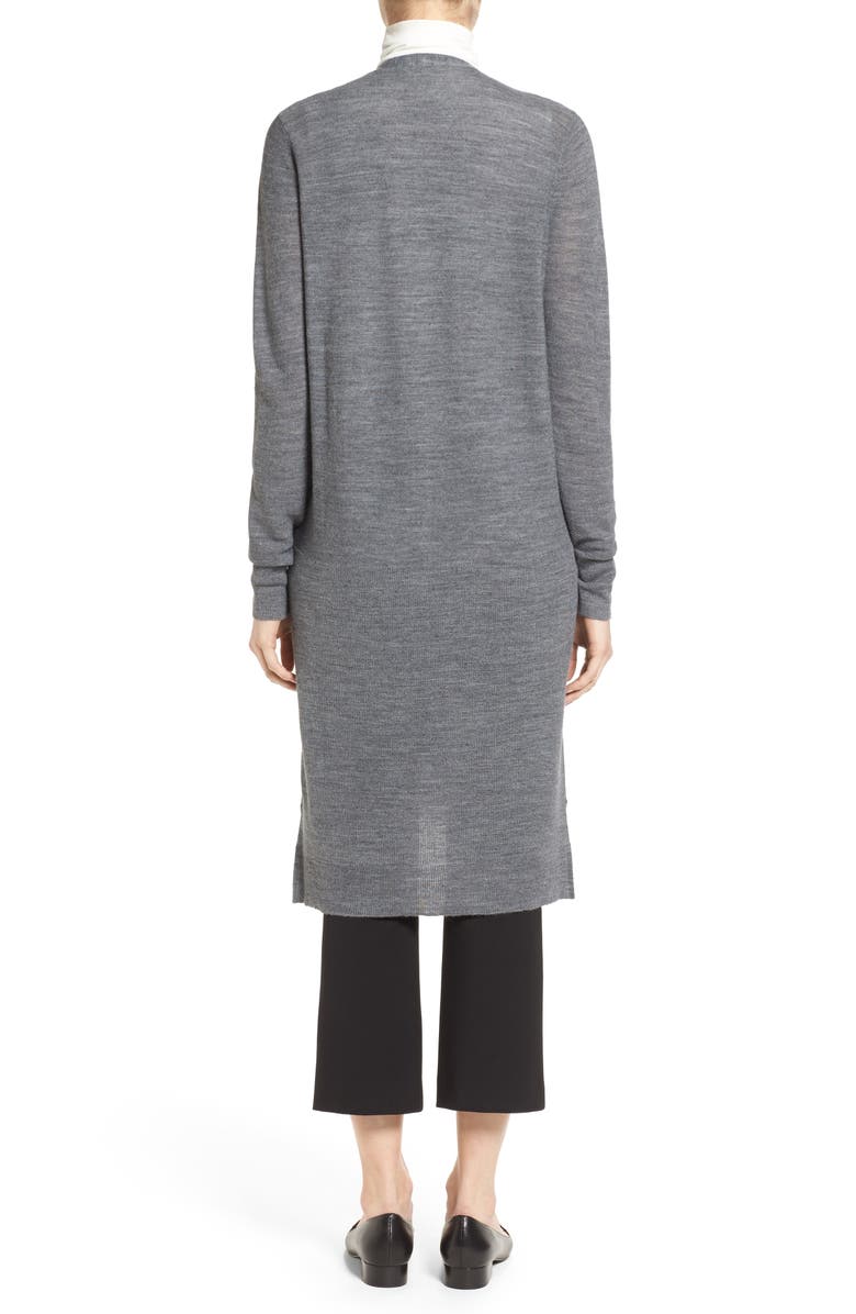 Halogen<sup>®</sup> Merino Blend Long Cardigan, Alternate, color, 
