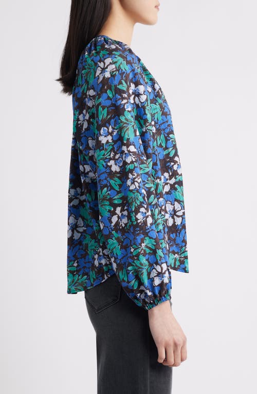 Rails Indi Floral Top In Blue