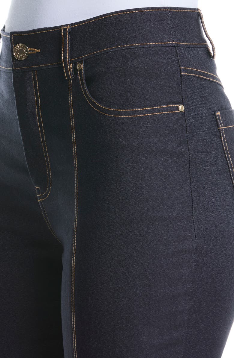 Laundry by Shelli Segal High Waist Bootcut Pants, Alternate, color, Dark Indigo