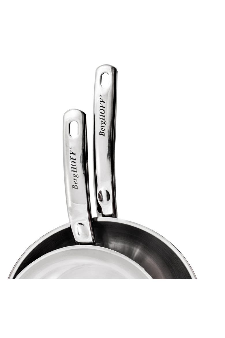 Stainless Steel Belly 12-Piece Cookware Set, Alternate, color, SILVER