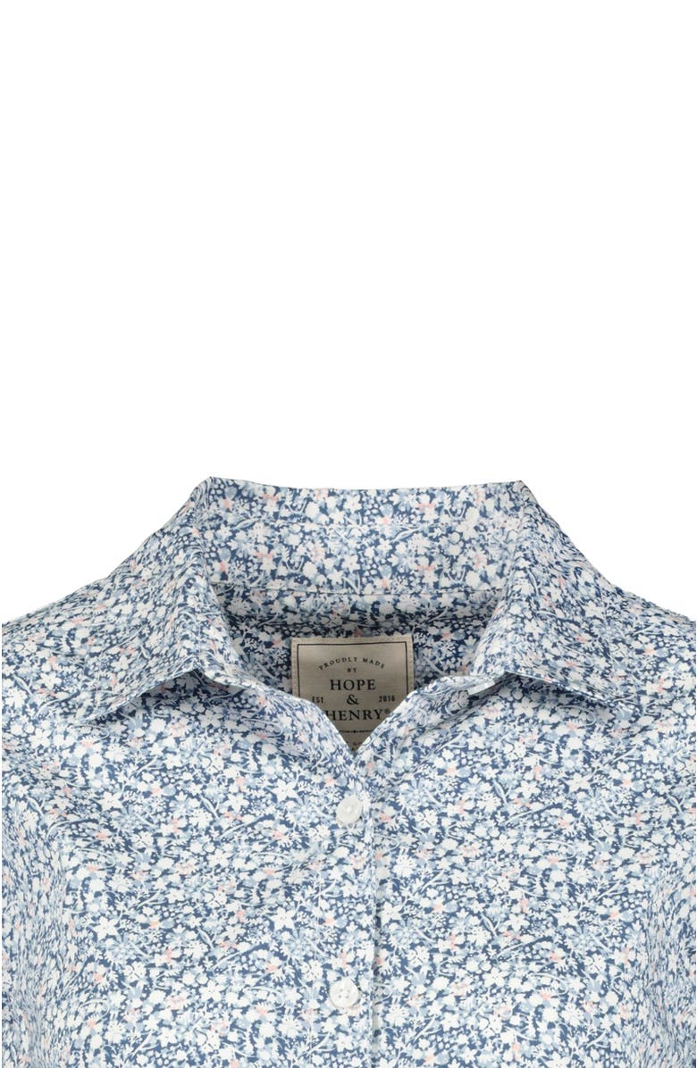 Hope & Henry Women's Poplin Classic Fit Shirt, Alternate, color, 